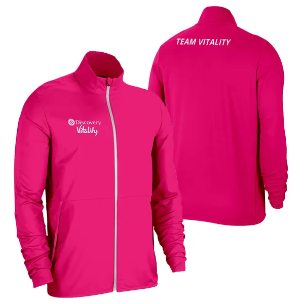 Pink track top discount