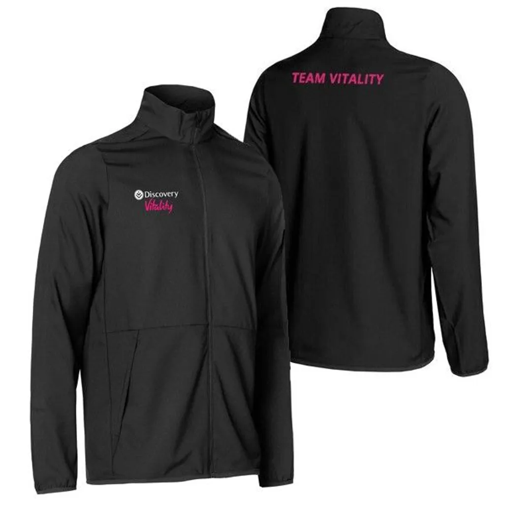 Ladies Black Track Top