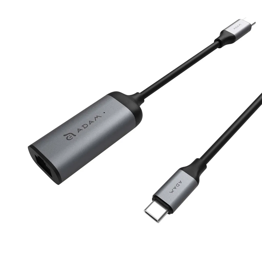 Adam Elements Casa E1 Usb-C To Gigabit Ethernet Adapter - Grey | Emia ...