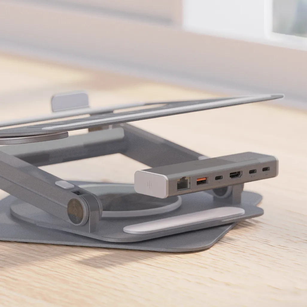 Adam Elements Casa Hub Stand Ultra Usb-C Magnetic Hub Stand - Space ...