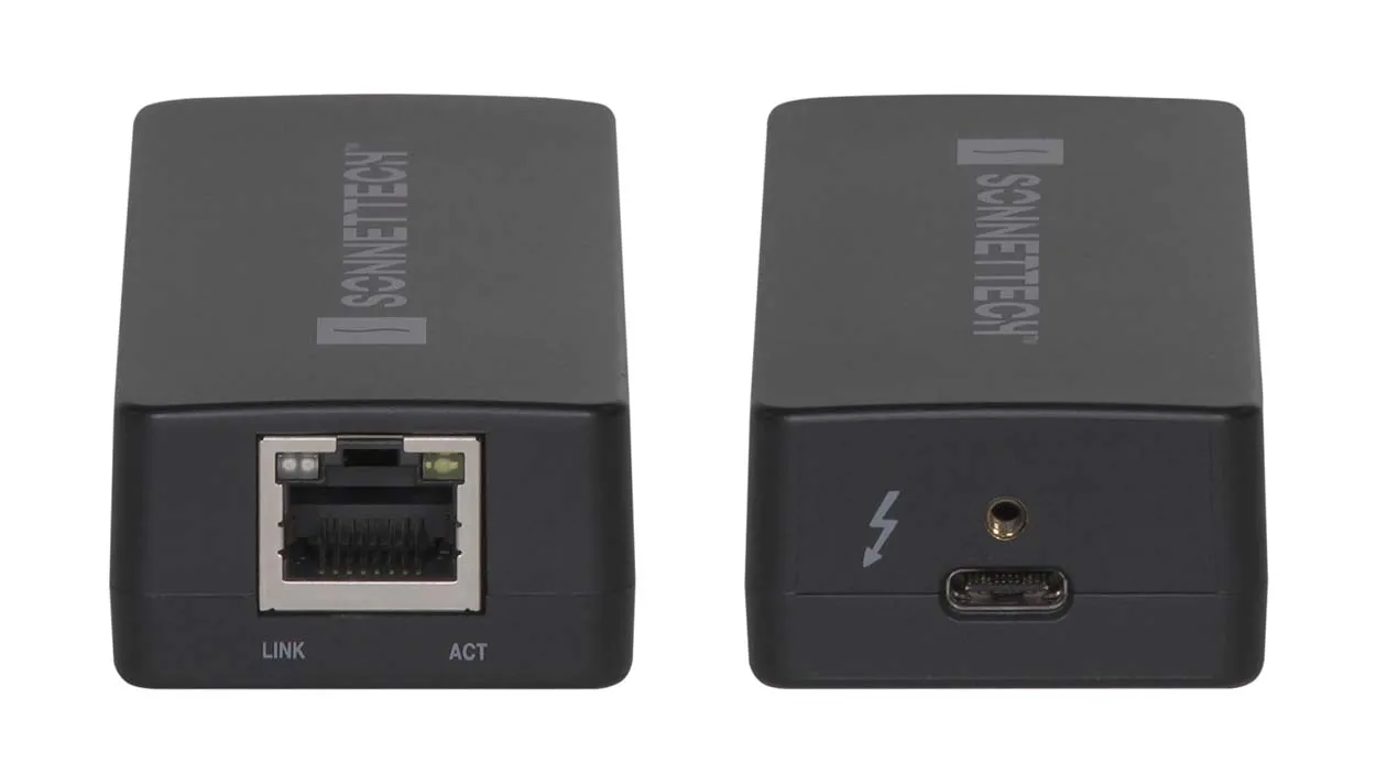 SONNET Thunderbolt AVB Adapter （美品） Amazon.com: SoNNeT Thunderbolt AVB Adapter for Macs