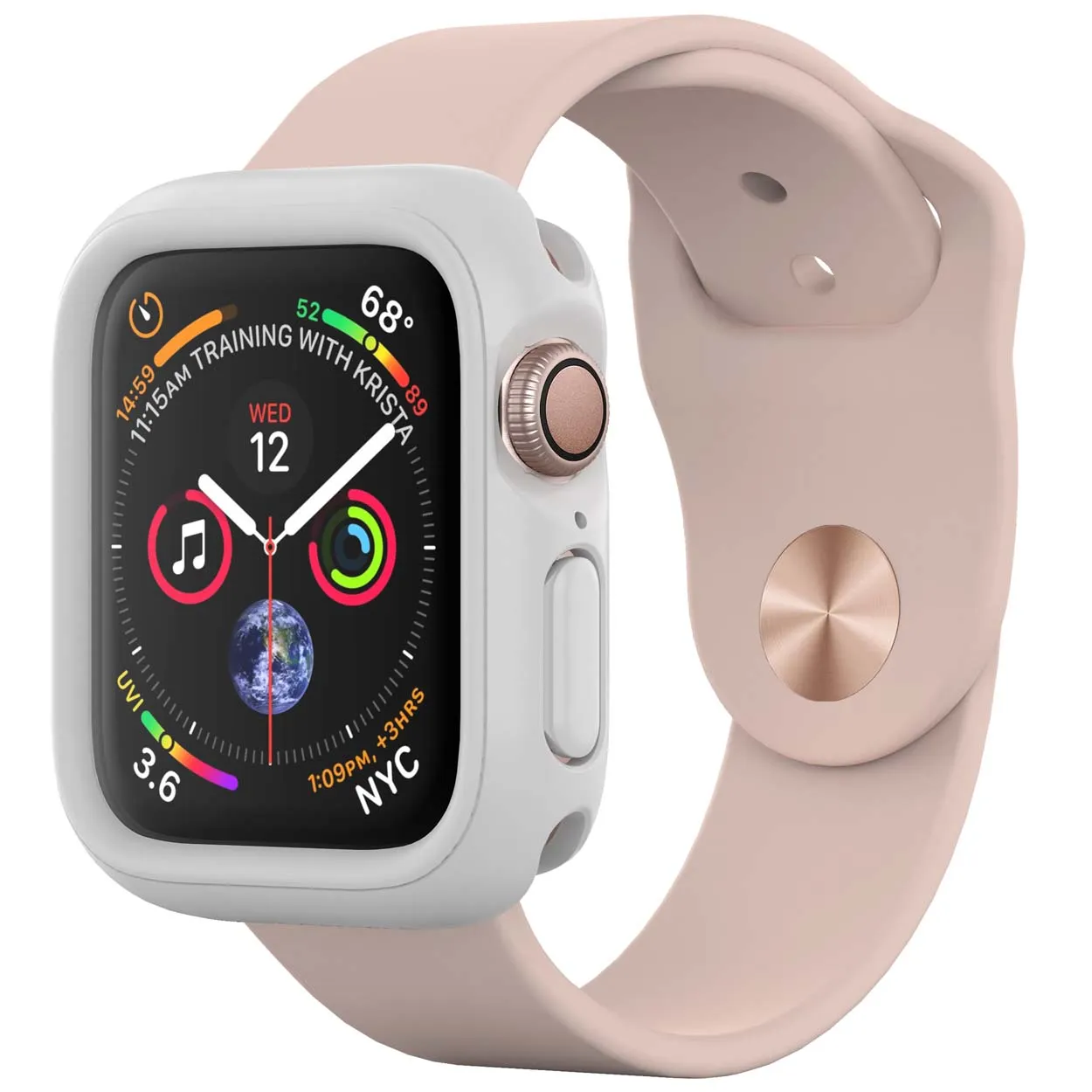 Apple watch series 4 white 44mm best sale