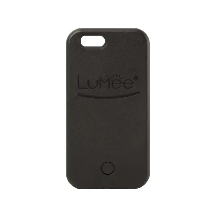 LuMee Lighted Cell Phone Case for iPhone 6 Plus Black