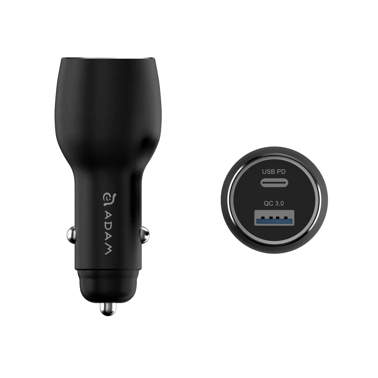 Adam Elements Omnia C1 Pro - 83W Powerful Car Charger - Black