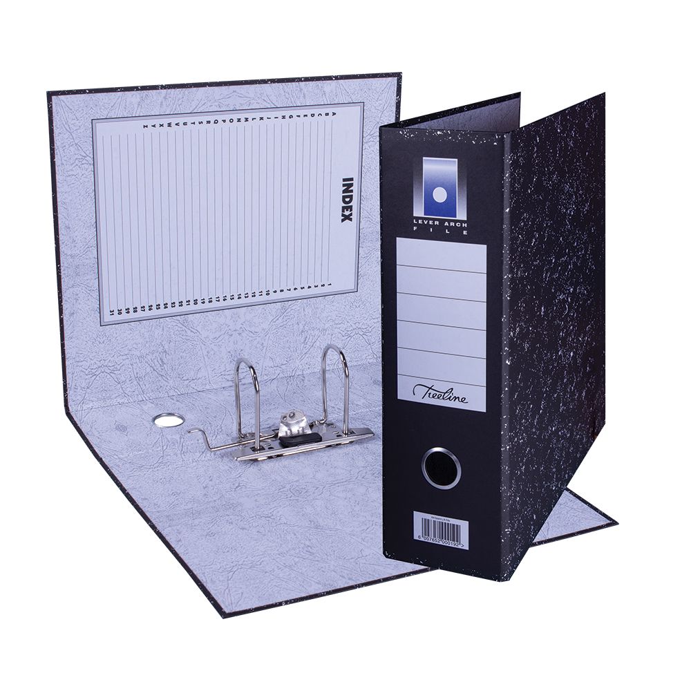 A4 Giant Lever Arch File Mottle Formax