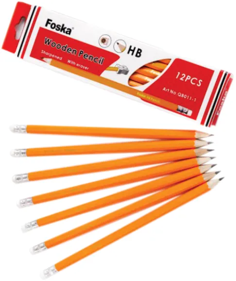 FOSKA HB Pencil With Eraser | Formax