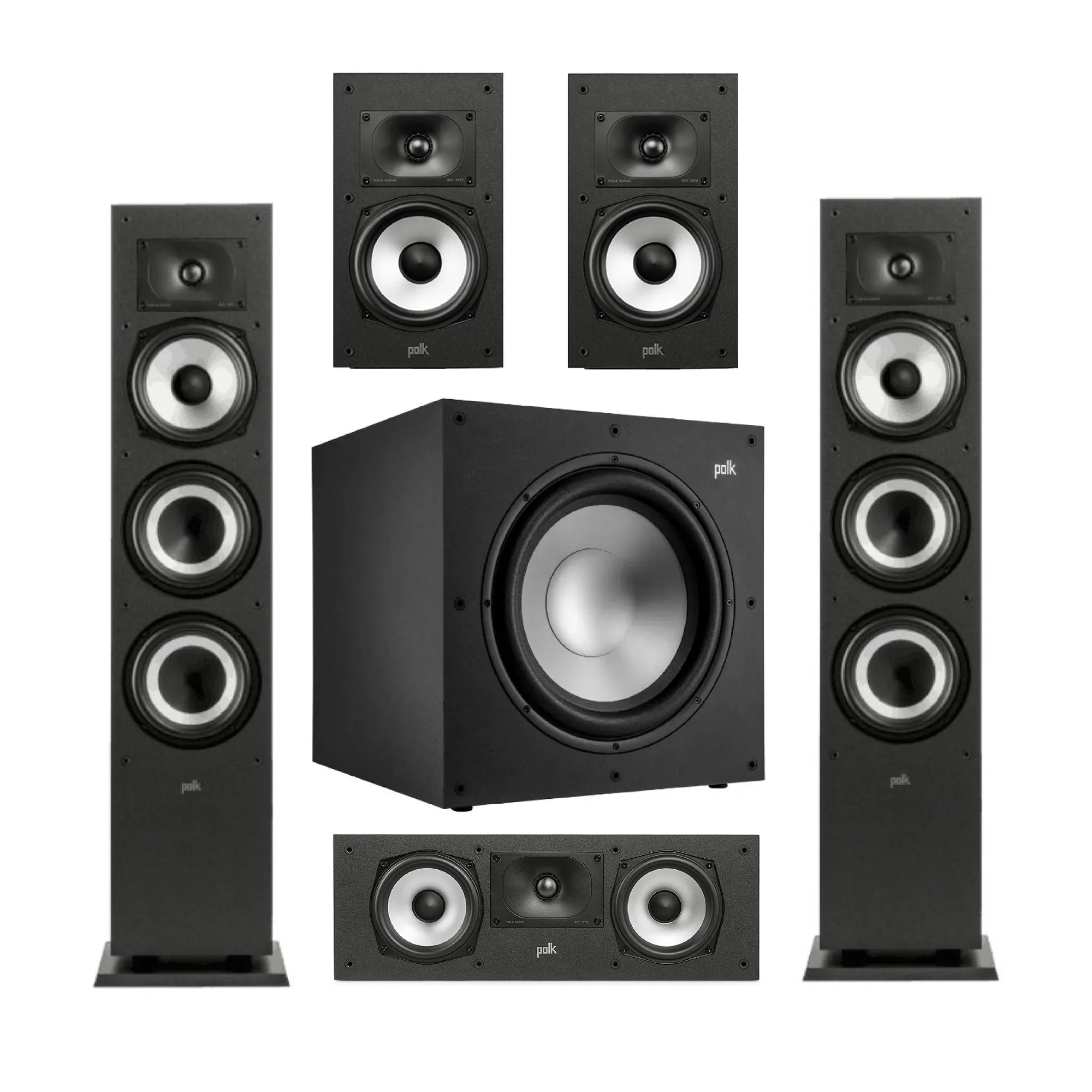 polk audio 5.1 speaker set