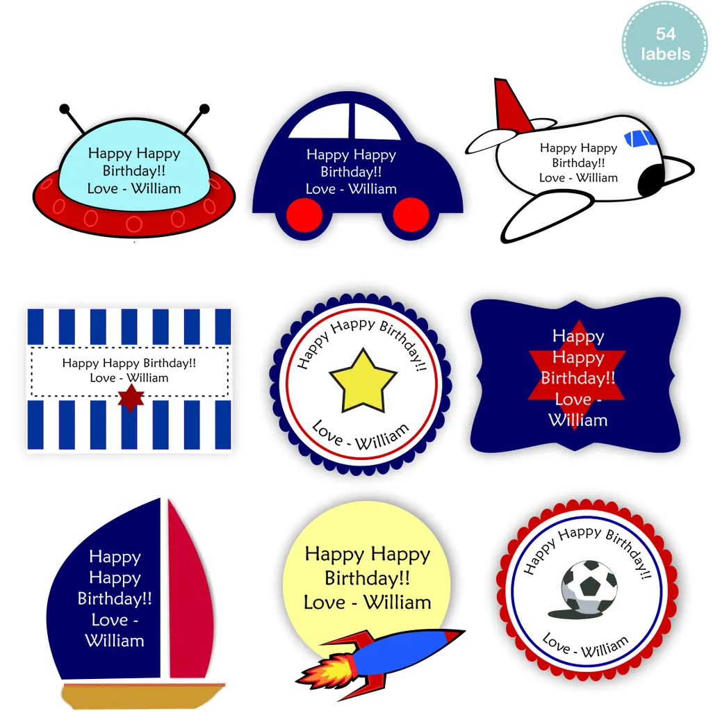Personalised wine labels for teachers