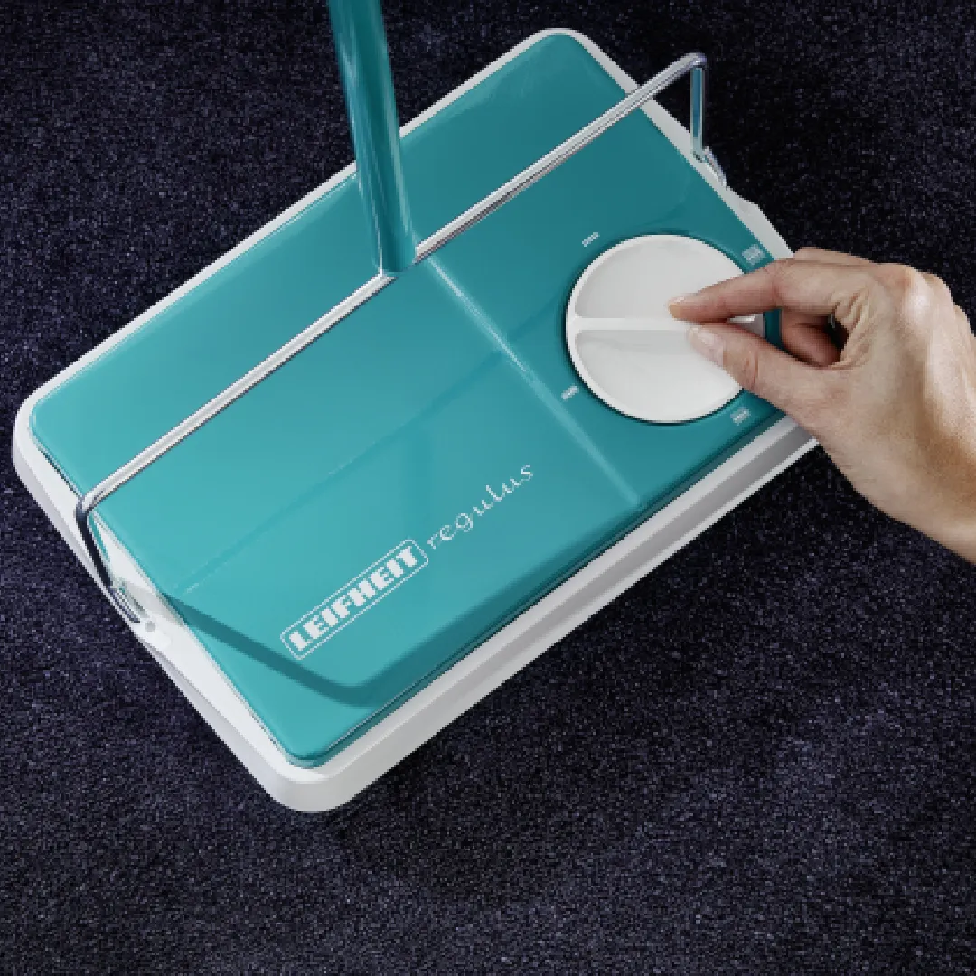 Leifheit Regulus Carpet Sweeper Turquoise KRDM