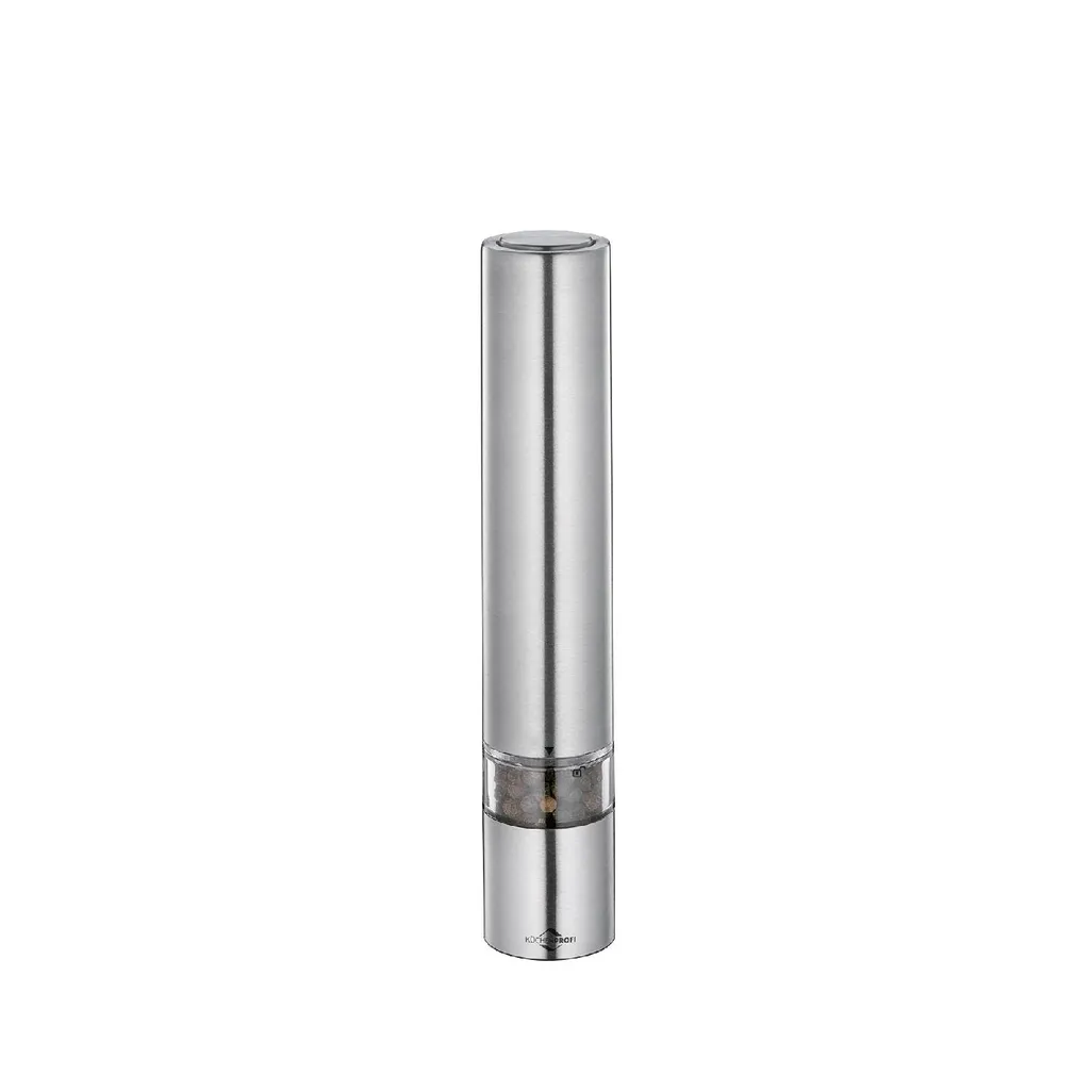 slim electric pepper mill 3 x 17 5cm krdm slim electric pepper mill 3 x 17 5cm krdm