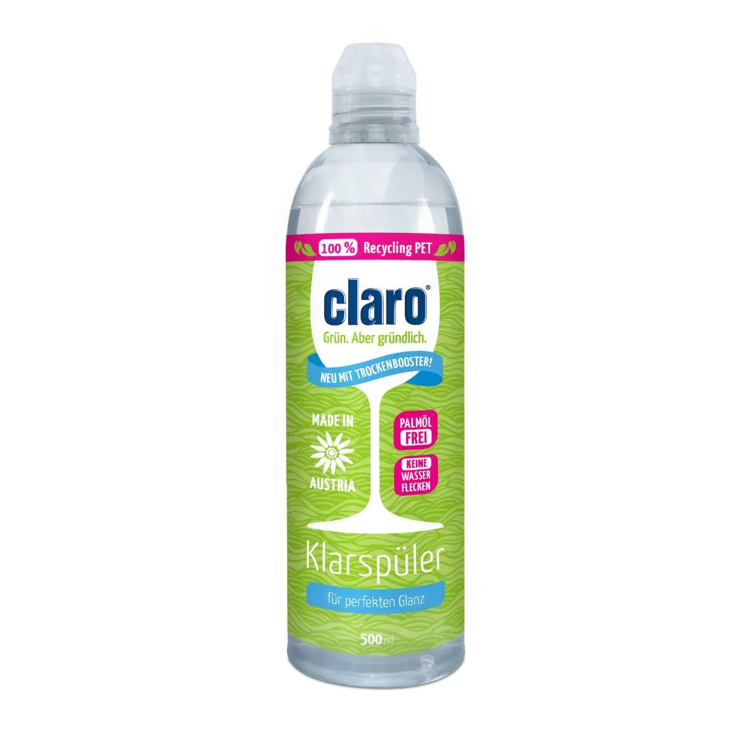 Claro Eco Friendly Rinse Aid 500ml KRDM