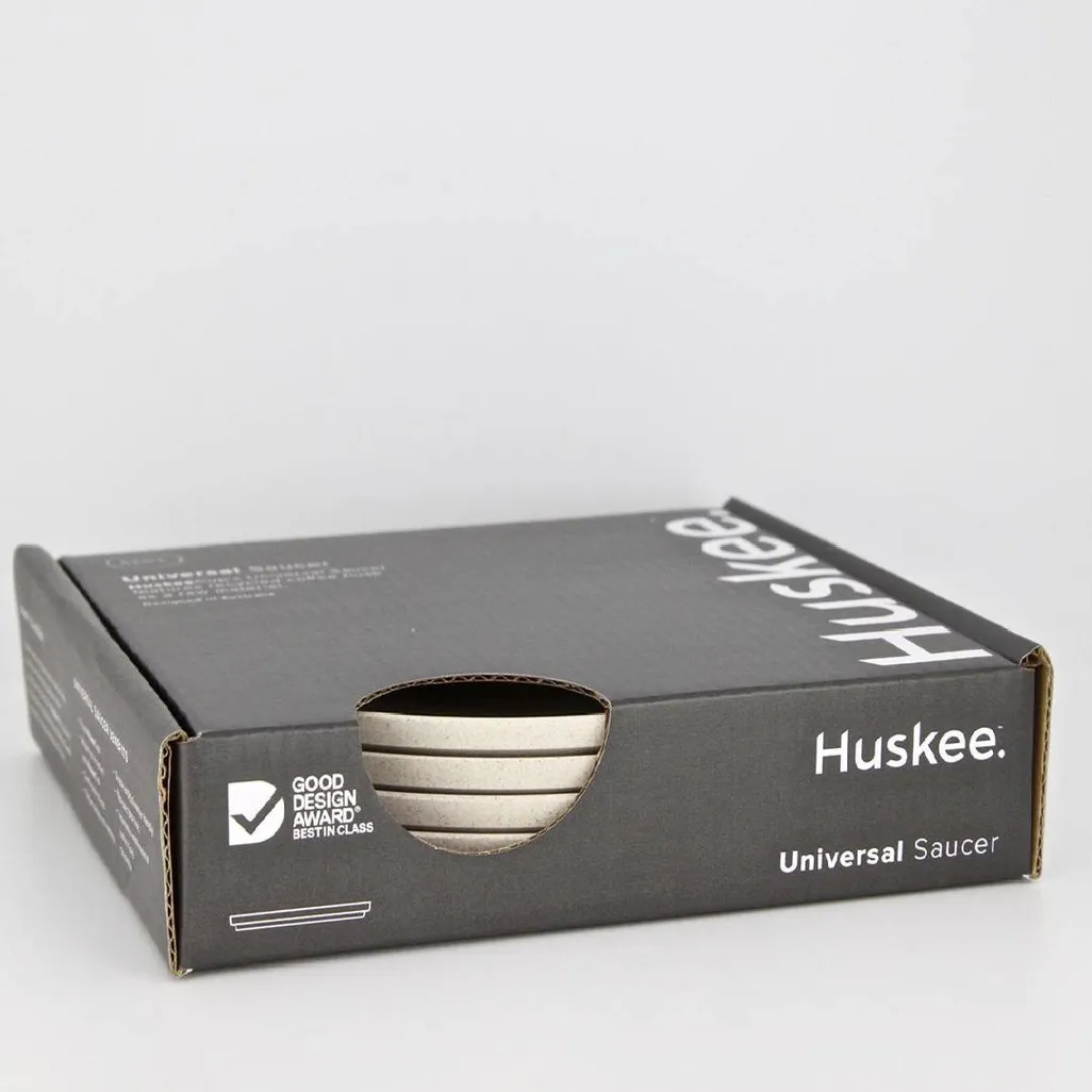 Huskee Universal Saucer - Natural (4pc) | KRDM