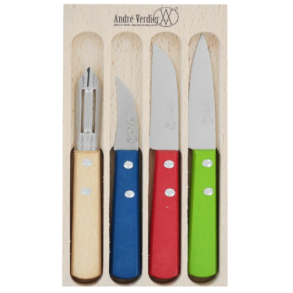 Culinary Preparation Set (Peeler, Peeling Knife, Serrated Peeling Knife
