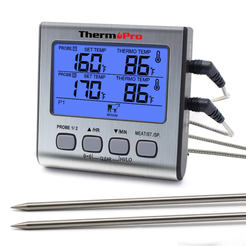 Digital Thermometer Dual Probe KRDM