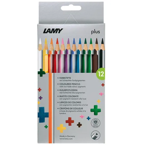 Plus Colouring Pencils (12-Pack)