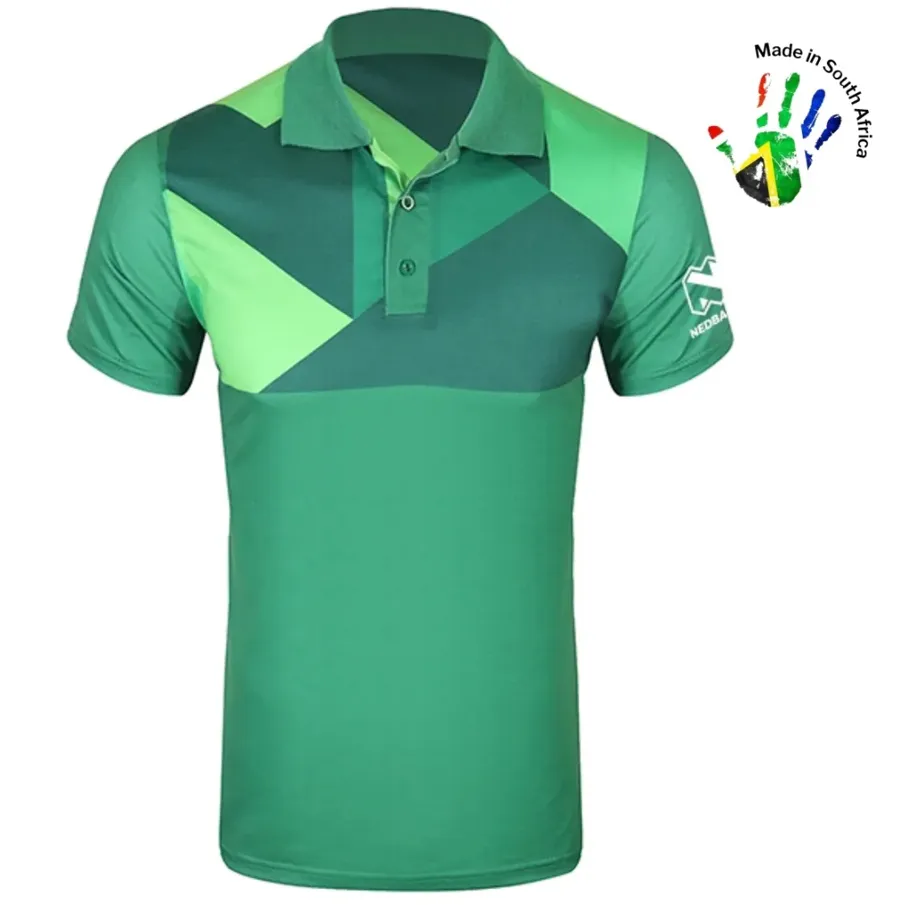 Men s Funky Green Golf shirt