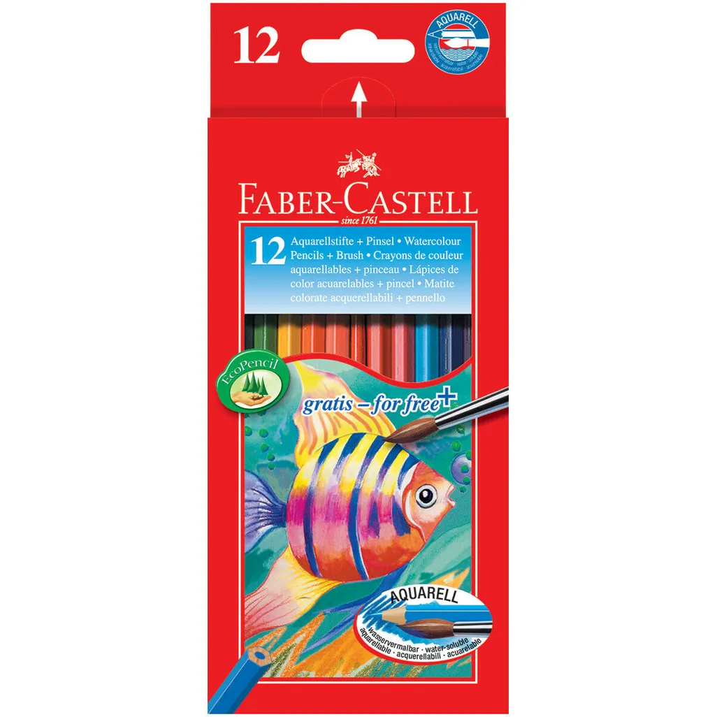 aquarelle coloured pencils