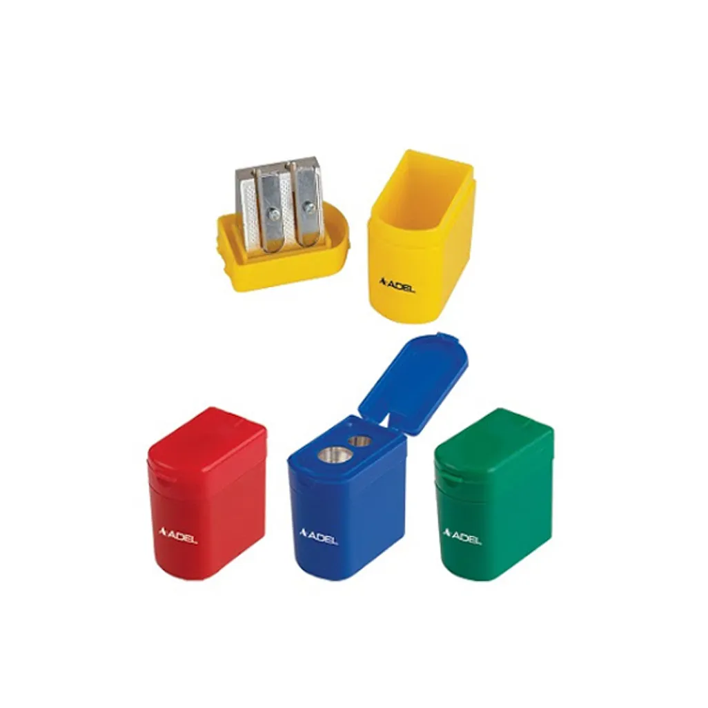 sharpener 2hole  metal container
