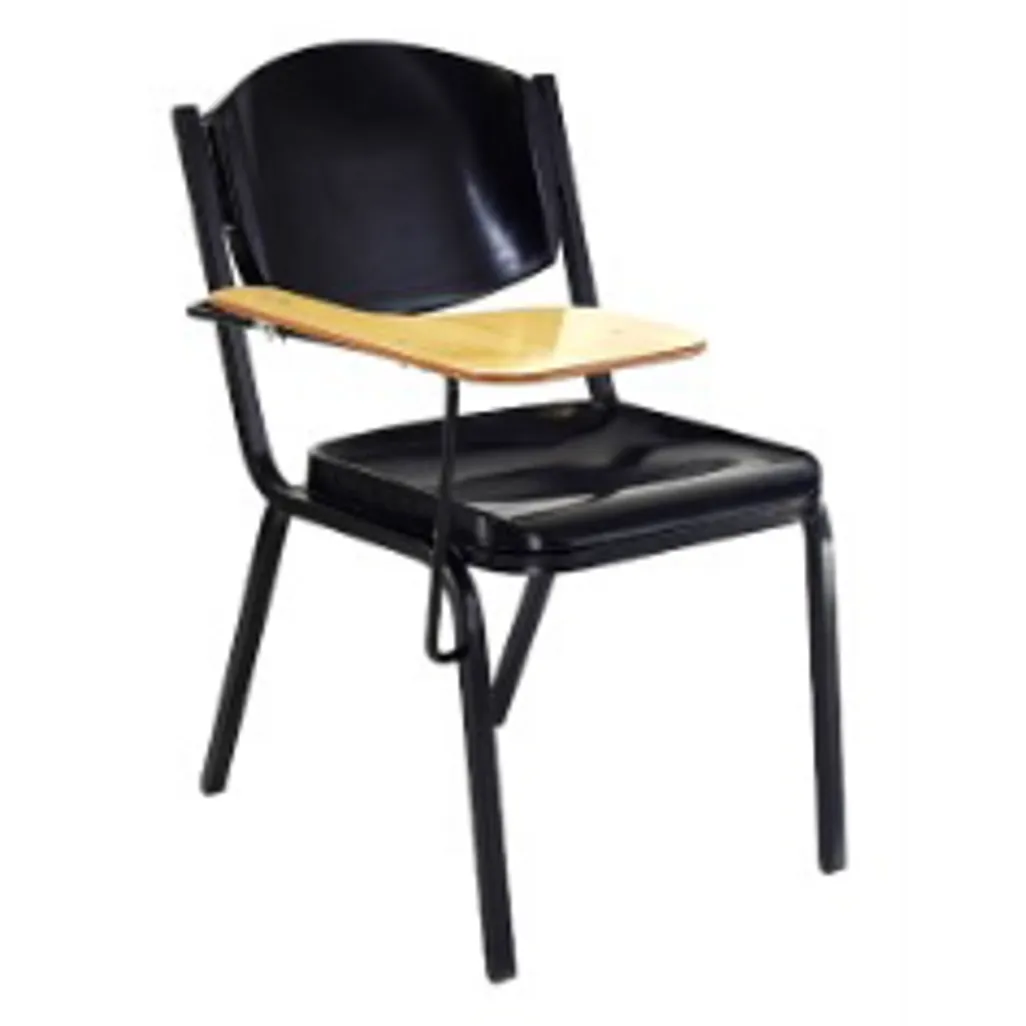 willistacker with fold away writing tabloid - stackable chair | Ribbens ...