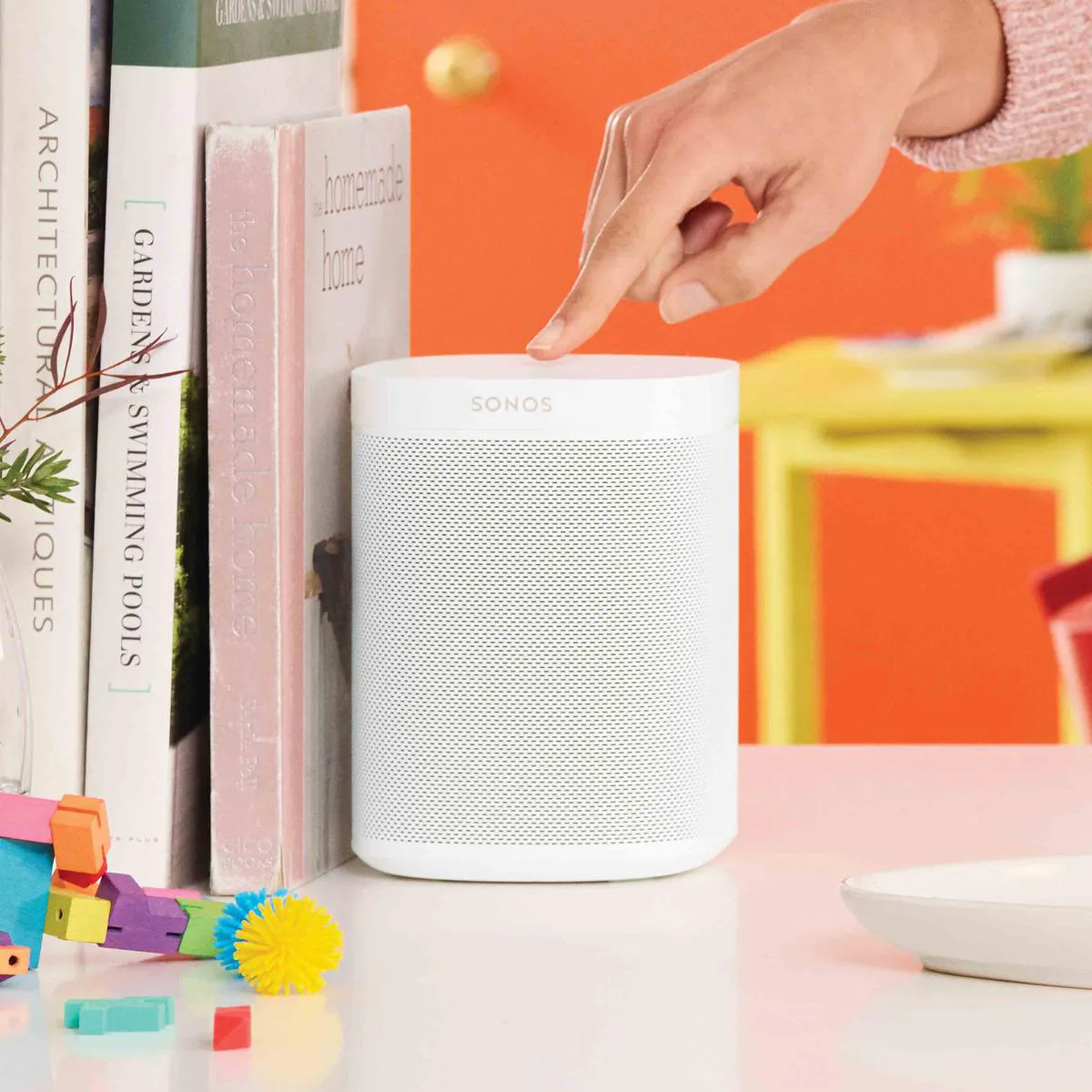 Sonos One Gen2 Ultimate Wireless Smart Bookshelf Speaker White