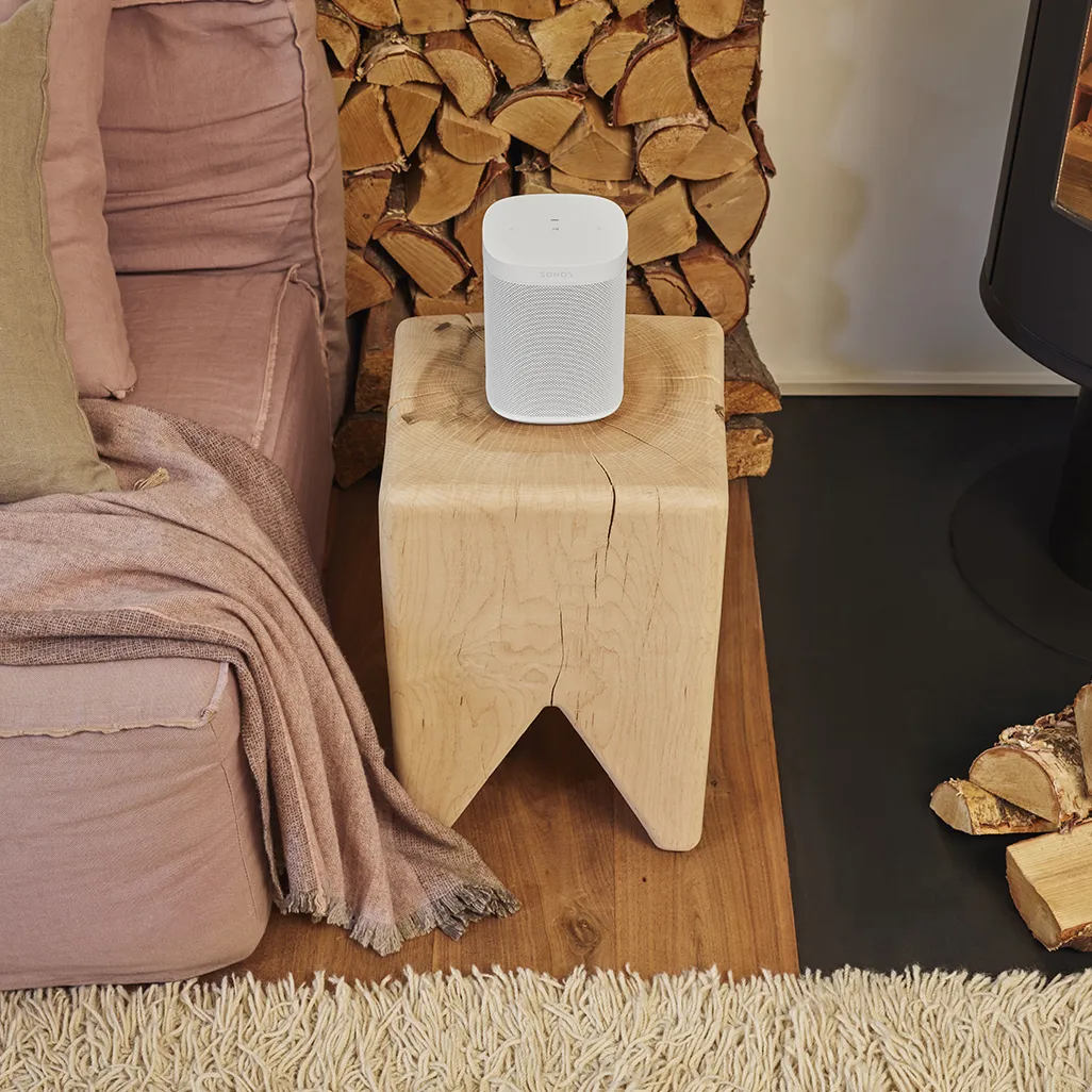 Sonos One SL Ultimate Wireless Smart Bookshelf Speaker White (S22