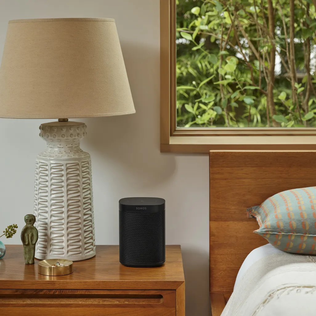 Sonos One SL Ultimate Wireless Smart Bookshelf Speaker Black (S22