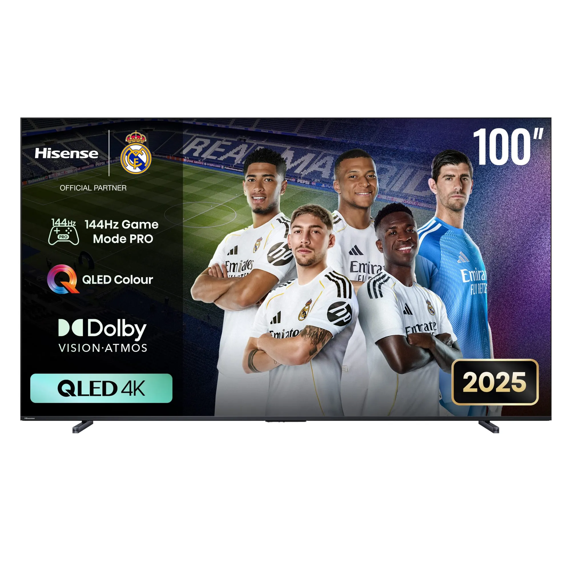 Hisense LEDN100Q7Q 100 Inch Qled 144HZ 4K Smart Tv