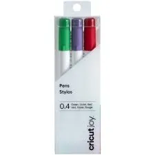 2007077 - Cricut Joy Fine Point Pen Set 3-pack (Red; Green; Violet) 0.4mm