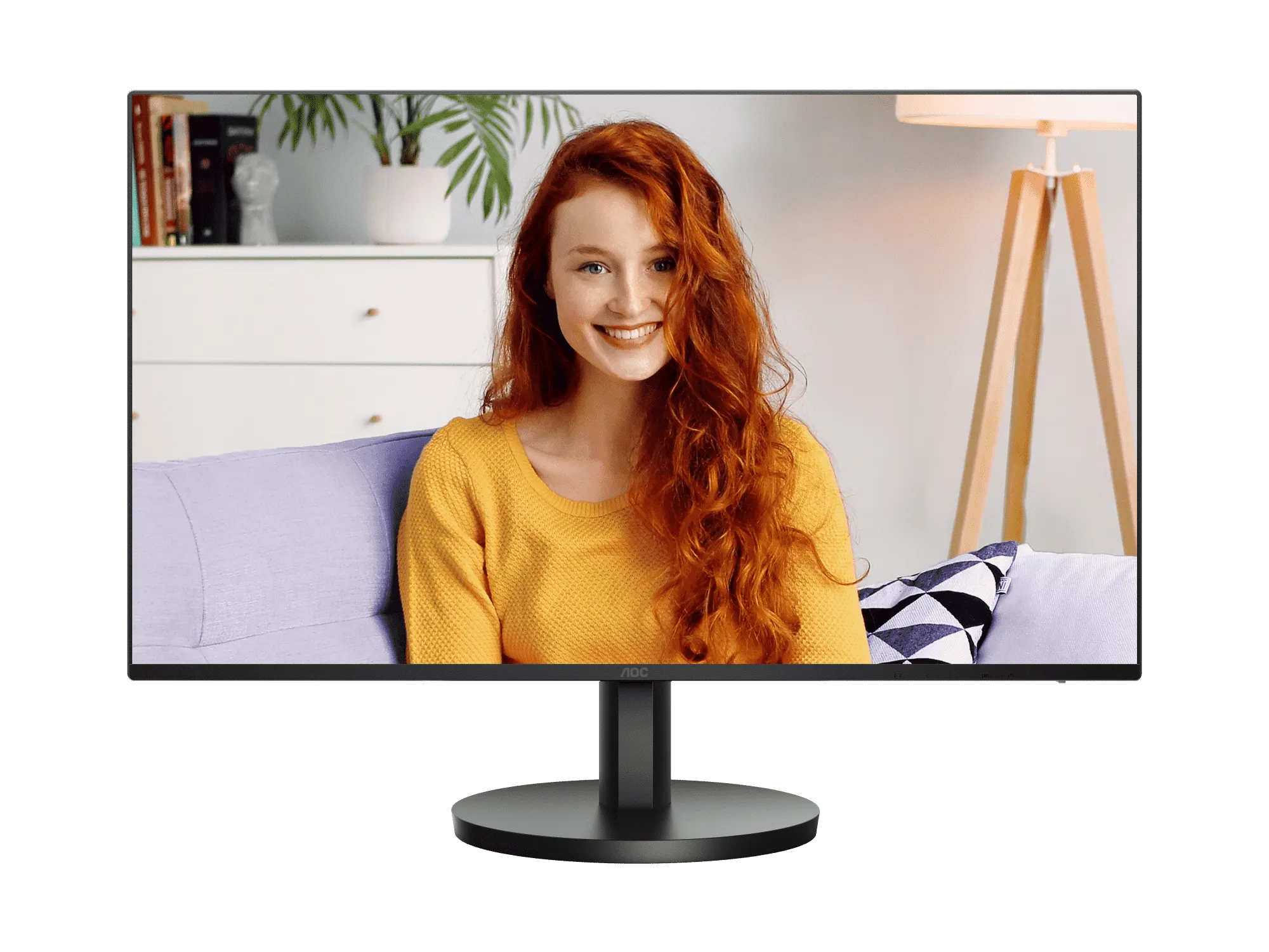 AOC 24B3HA3 Monitor|23.8 inch|IPS FHD 1920x1080 120hz|1ms|300nits|HDMI VGA|VESA| Speakers|Internal Power Supply|4YR Warranty - additional product image 6