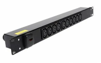 RCT IEC 10 Way power 19' rack mount .