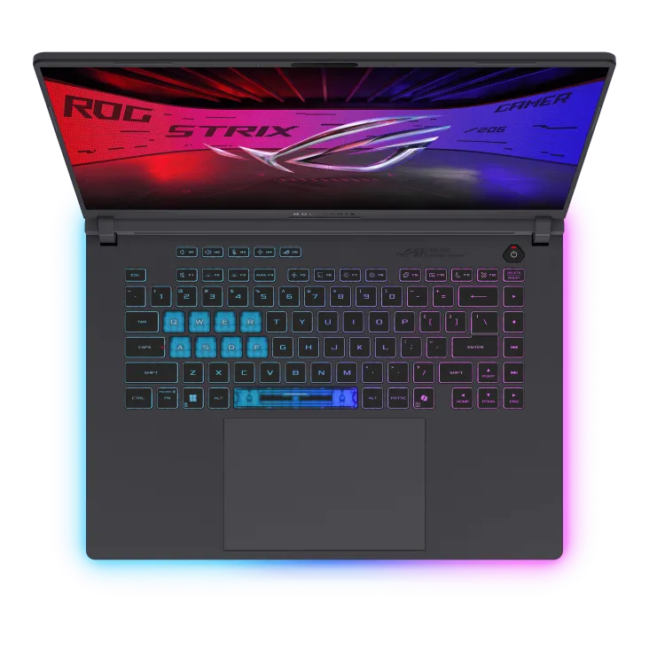 Asus ROG Strix G16|G615JMR-I93210G0W|16'' WQXGA|GRAY|i9-14900HX|32GB DDR5(2xSD)|1TB PCIe SSD|RTX5060 8GB|ROG backpack|WIN11H