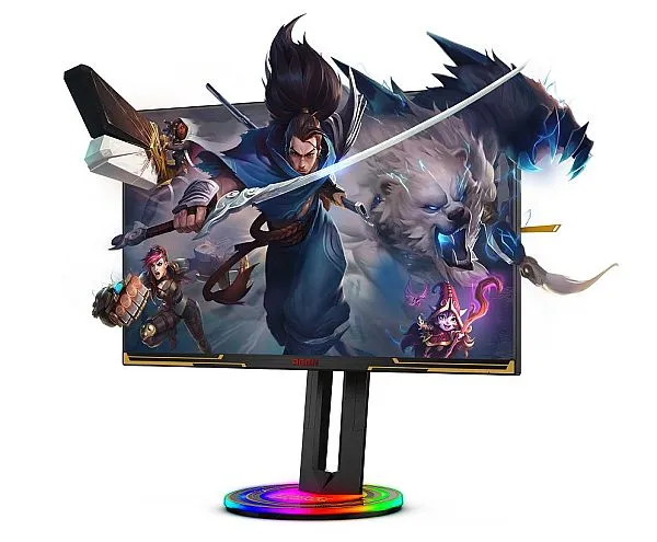 AOC AGON LOL Monitor IPS Panel 27'' QHD 2560 x 1440 ; 170hz; In game lighting effects; 1ms; G-Sync Compatible; 4 Year Warranty