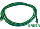 Rct - CAT6 Patch Cord (Fly Leads) 3M Green