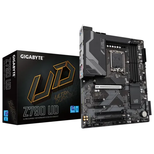 GIGABYTE Motherboard Intel® Z790 Chipset for LGA 1700; 4x DDR5; 3x M2 G4; HDMI/DP; ATX.