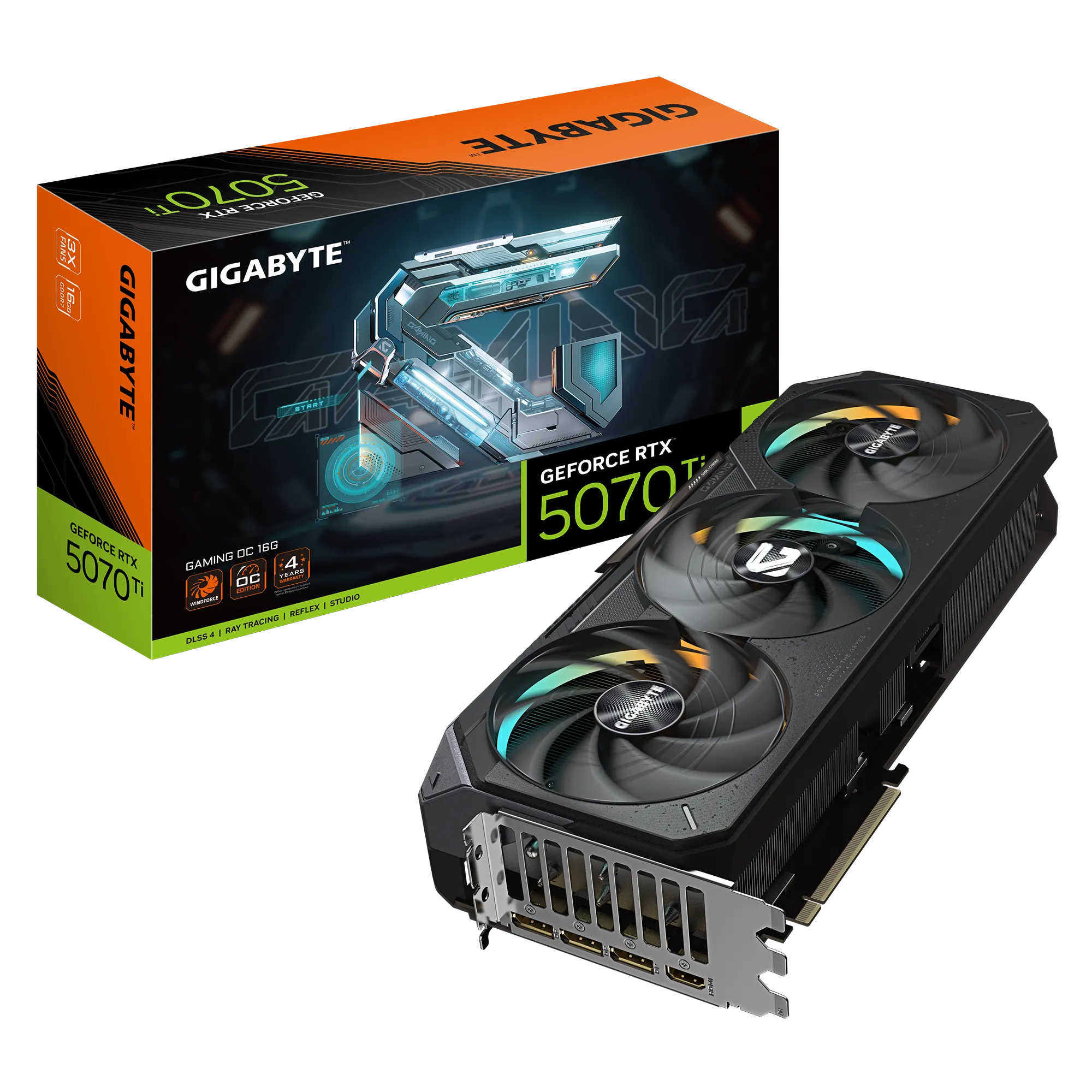 GIGABYTE nVidia GeForce RTX™ 5070Ti GAMING OC