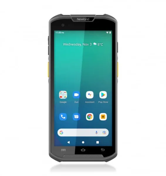 Newland MT93 Pro Megaterra Mobile Computer with 5.5'' touchscreen; 2D CMOS Mega Pixel imager with Laser Aimer (DE5L); 4GB/64GB;