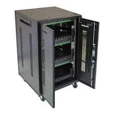 Rct 54 Way Vertical Notebook Trolley Re-Frnt Doors; PDU; Fans Castor.