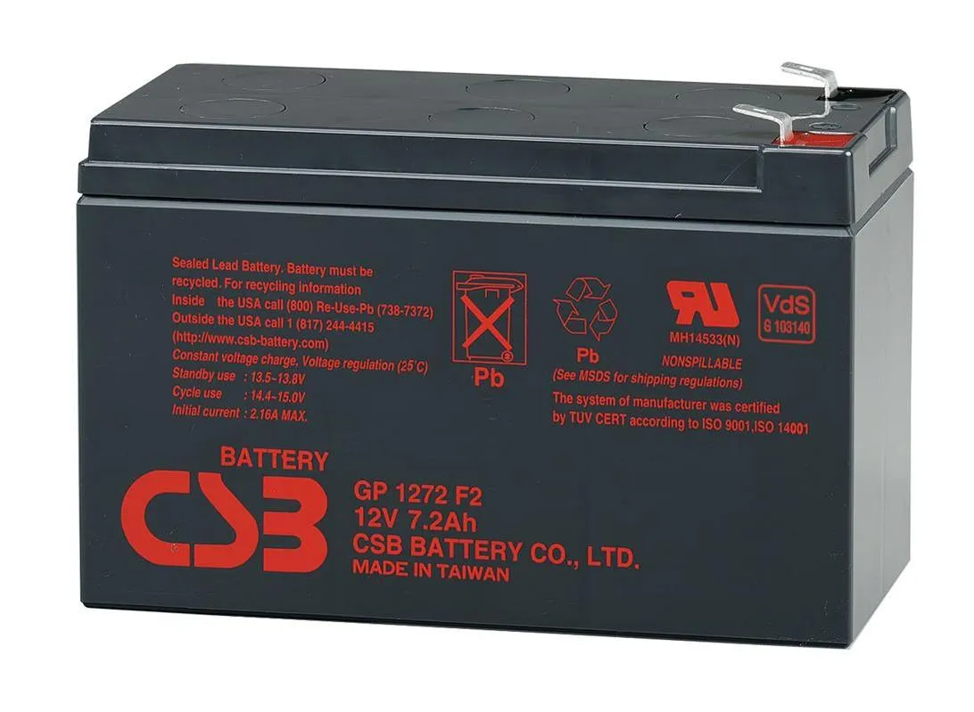 Csb Hr 1234W Battery - 12 Volt 9 Amp