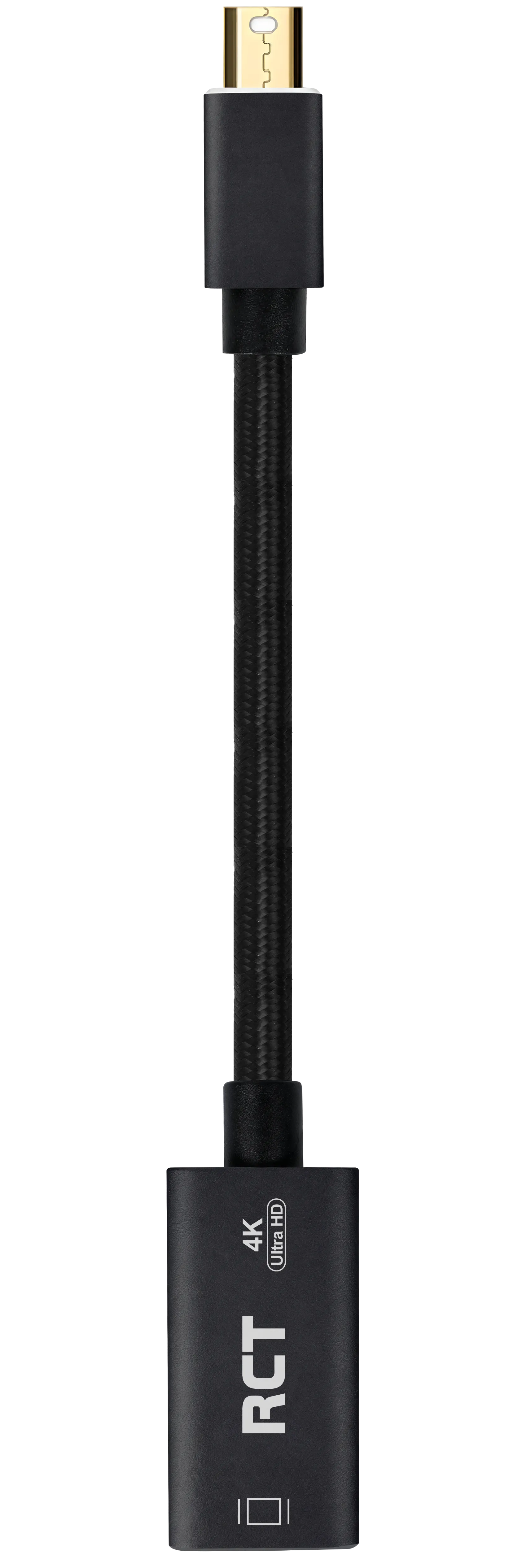 RCT mini display port to HDMI 4K (M to F) adapter