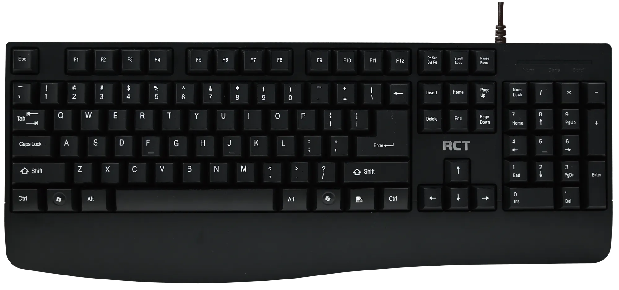  RCT K11 Wired Keyboard and RCT GM-193U wired optical  mouse; spill-resistant; adjustable legs; Copilot AI Tool key - additional product image 6