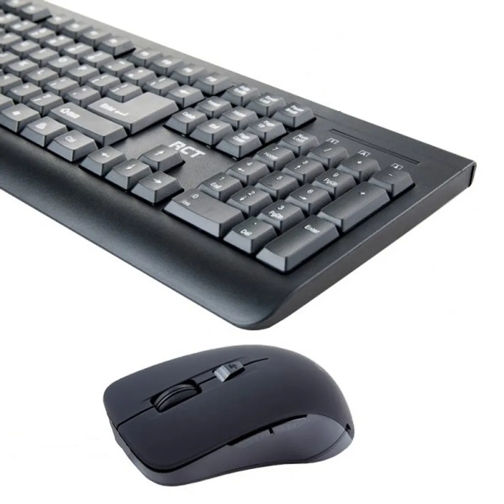 RCT Wireless Keyboard & Mouse Combo