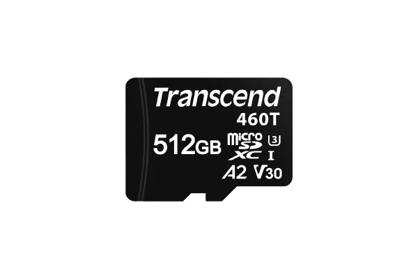 Transcend 128GB USD460T-VS1 High Endurance Embedded Micro SD Card Sdxc V30 U3 A2
