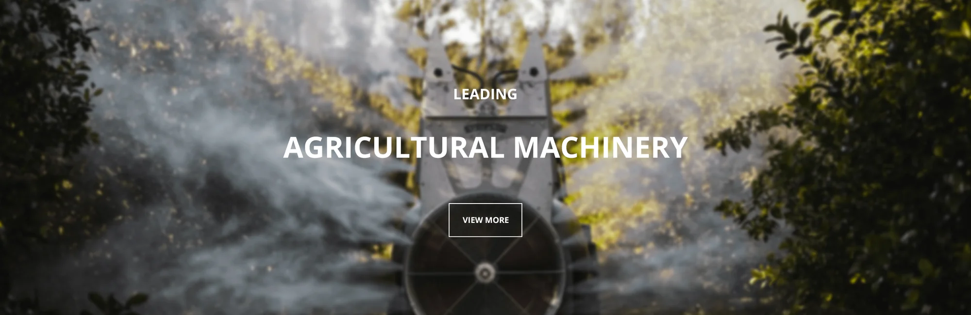 agricultural machinery