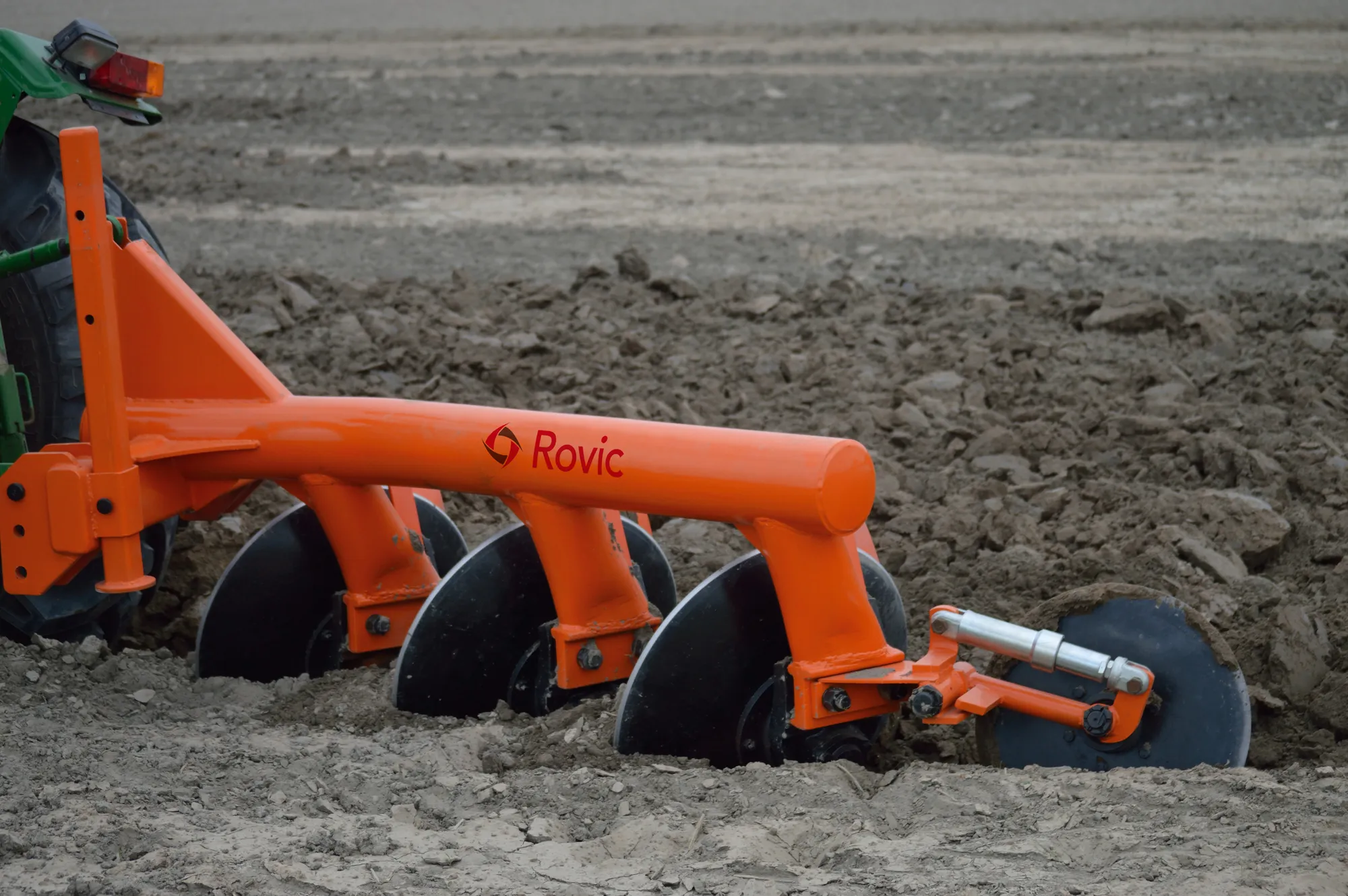 3 Point Disc Plough Rovic Leers