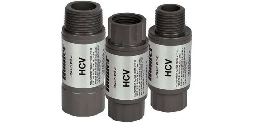 Hunter Check Valves Rovic Leers