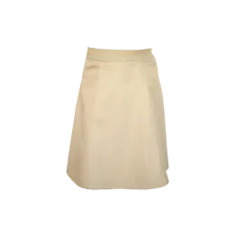 Khaki school shop pencil skirt