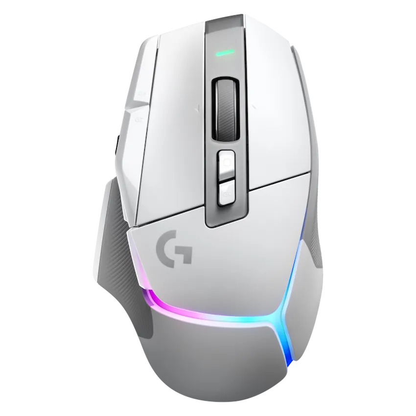 Logitech(R) G502 X Plus Wireless Gaming Mouse - White