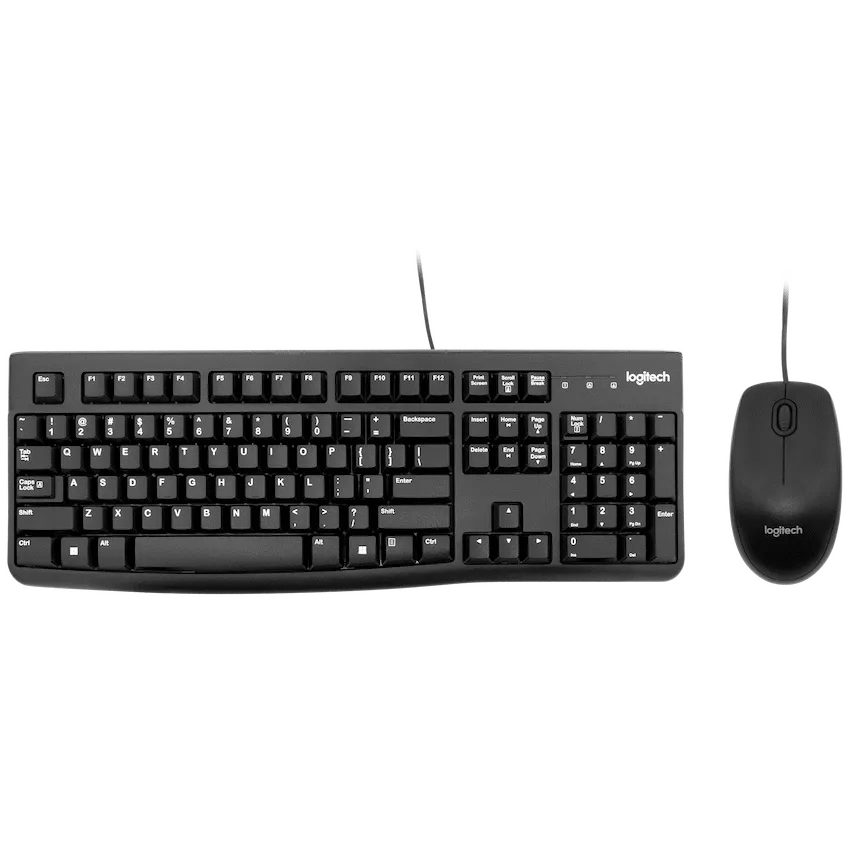 Logitech(R) MK120 Corded Combo - USB