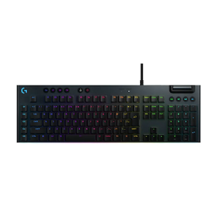 Logitech(R) G915 X Low-Profile Tactile Switch Wired Gaming Keyboard - Black