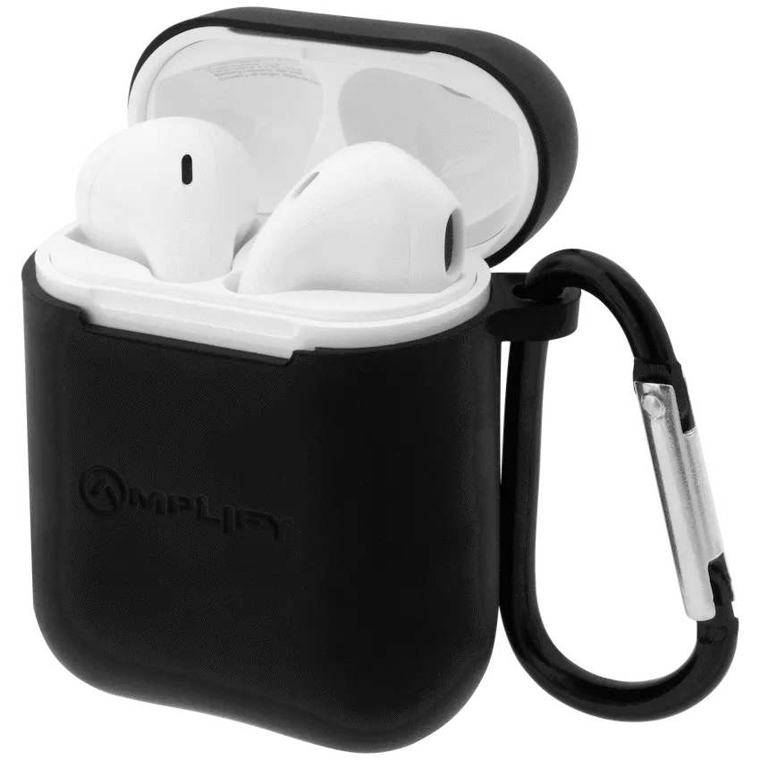 Amplify Buds Series True Wireless Earphones with Silicone Accessories - Black